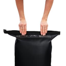 Гермомешок YUGANA, ПВХ, водонепроницаемый 40 л, один ремень, черный