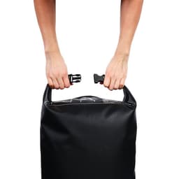 Гермомешок YUGANA, ПВХ, водонепроницаемый 40 л, один ремень, черный