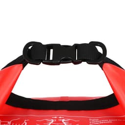 Гермомешок YUGANA, ПВХ, водонепроницаемый 40 л, два ремня, красный