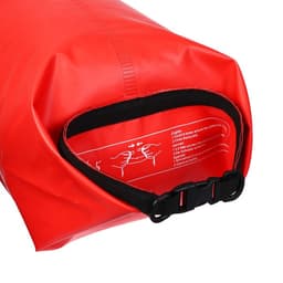 Гермомешок YUGANA, ПВХ, водонепроницаемый 40 л, два ремня, красный