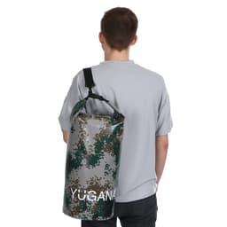 Гермомешок YUGANA, ПВХ, водонепроницаемый 30 л, один ремень, камуфляж