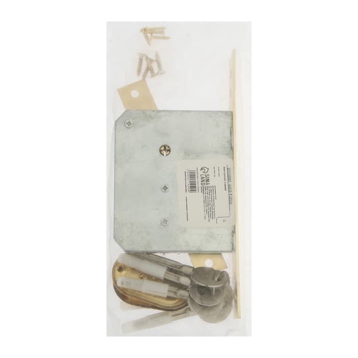 Замок врезной LOCKLAND VZ002, 5 ключей