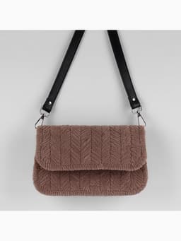 Канва-основа для вышивания сумки, пластиковая, 45×47 см, 2×2 мм, белая