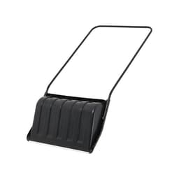 Движок для уборки снега, пластиковый ковш 47×70 см, металлическая планка, металлическая ручка