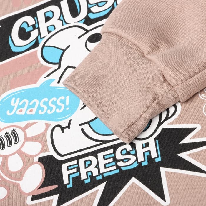 Свитшот детский MINAKU, бежевый, рост 140 см