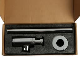 Сифон ZEIN engr, для раковины, бутылочный, 1 1/4" × 32 мм, цинк, хром