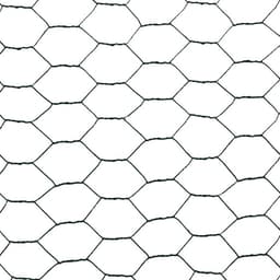 Сетка плетёная с ПВХ покрытием, 5×1 м, ячейка 25×25 мм, d=0.9 мм, металл, Greengo