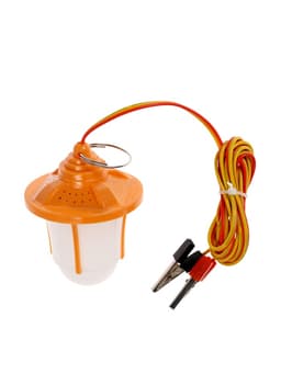 Фонарь кемпинговый, 6 Вт, SMD 2835, кабель 1.5 м, с зажимом от 12 В, 6×8.5 см