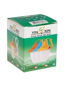 Фонарь кемпинговый, 6 Вт, SMD 2835, кабель 1.5 м, с зажимом от 12 В, 6×8.5 см
