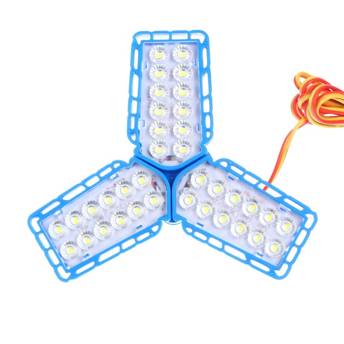 Фонарь кемпинговый, 6 Вт, SMD 2835, кабель 1-1.5 м, с зажимом от 12 В, 12×5 см