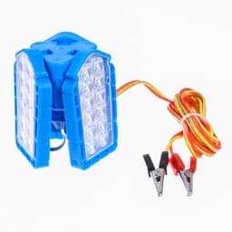 Фонарь кемпинговый, 6 Вт, SMD 2835, кабель 1-1.5 м, с зажимом от 12 В, 12×5 см