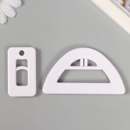 Формочки для лепки «Автомобиль», набор 2 шт., 3 × 5,2 см; 4,9 × 8,7 см