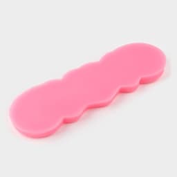 Молд для заливки «Узор», силикон, 18×6×0.5 см, розовый