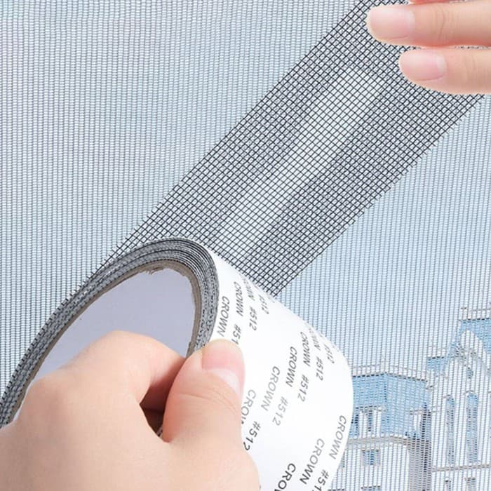 Клейкая лента для ремонта москитной сетки 5 см × 2 м