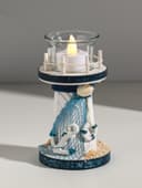 Деревянный подсвечник на 1 свечу «Маяк», 15×8×8 см