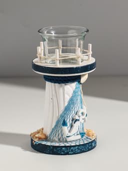 Деревянный подсвечник на 1 свечу «Маяк», 15×8×8 см