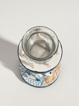 Деревянный подсвечник на 1 свечу «Маяк», 15×8×8 см