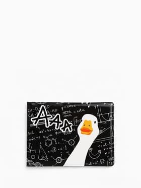 Обложка для студенческого билета «Гусь», чёрная