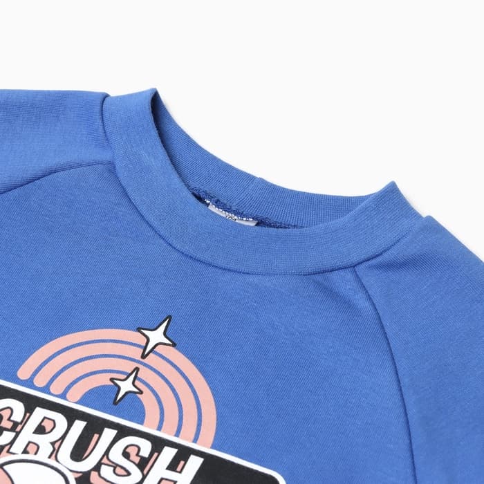 Свитшот детский MINAKU, синий, рост 104 см