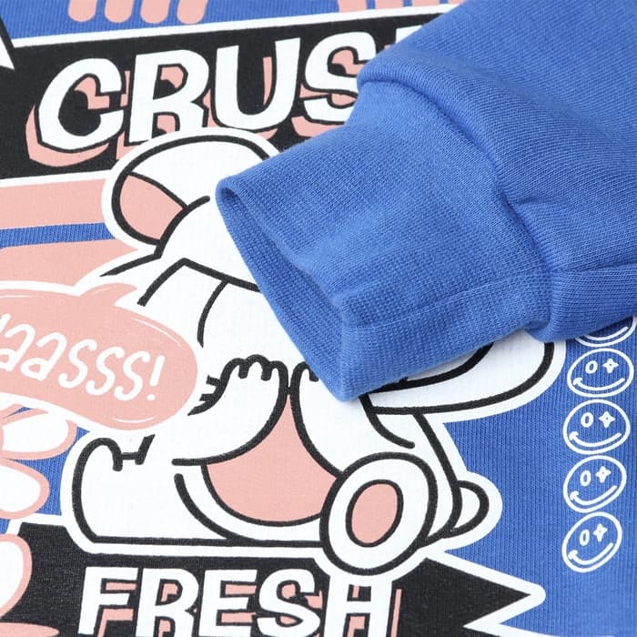 Свитшот детский MINAKU, синий, рост 104 см