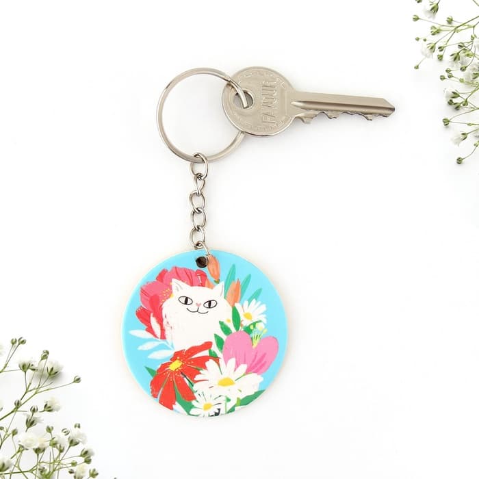 Подарочный набор «8 Марта» магнит + брелок, 14.5×12 см