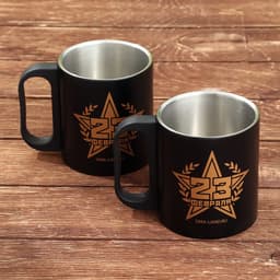 Подарочный набор туристический «Защитнику на 23 февраля», термос 500 мл, кружка 2 шт.