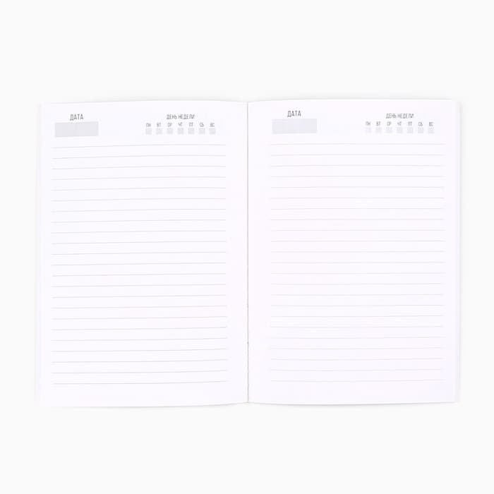 Ежедневник А5, 80 листов, недатированный, в мягкой обложке «23 февраля»