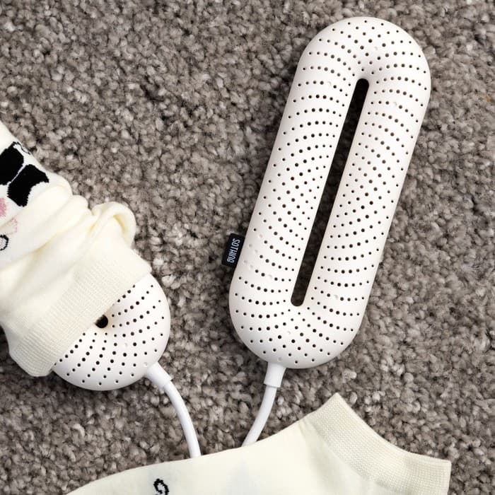 Сушилка для обуви Windigo LSO-04, 17 см, 20 Вт, с индикатором, белая