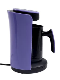 Турка электрическая Luazon LTE-602, 600 Вт, 300 мл, автоотключение, сиреневая