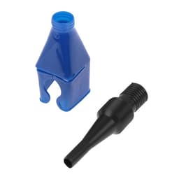 Воронка автомобильная «Непроливайка», для ГСМ, под горлышко канистры, пластик, синий