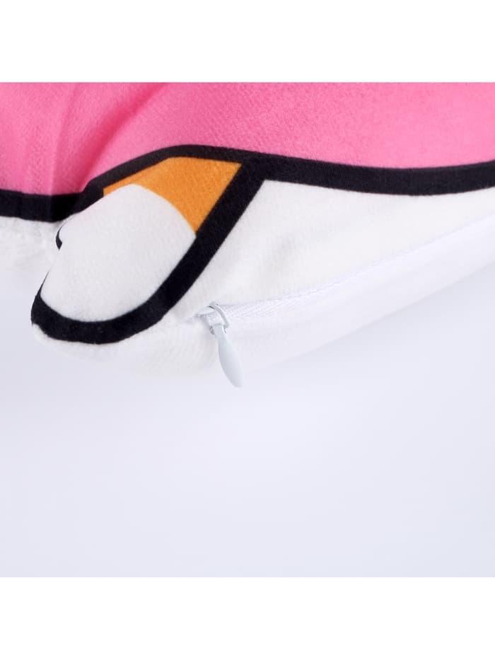 Подушка декоративная «Коржик с сердцем», 31×22 см, велюр