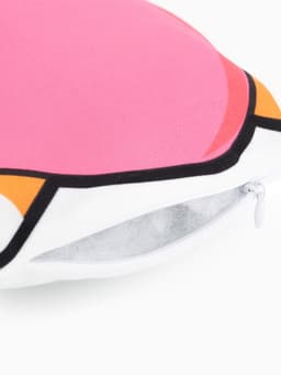 Подушка декоративная «Коржик с сердцем», 31×22 см, велюр