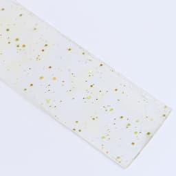 Надувающаяся клейкая лента с блестками, жёлтая, 3 м