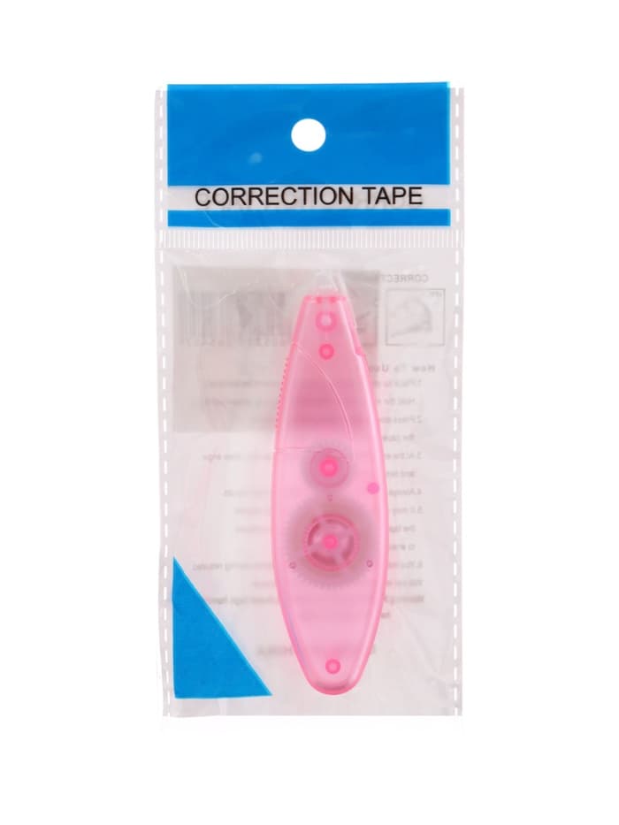 Корректор-лента, 5 м × 5 мм, блистер, европодвес, МИКС