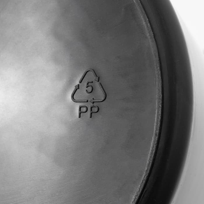 Ведро с педалью Доляна, 12 л, нержавеющая сталь