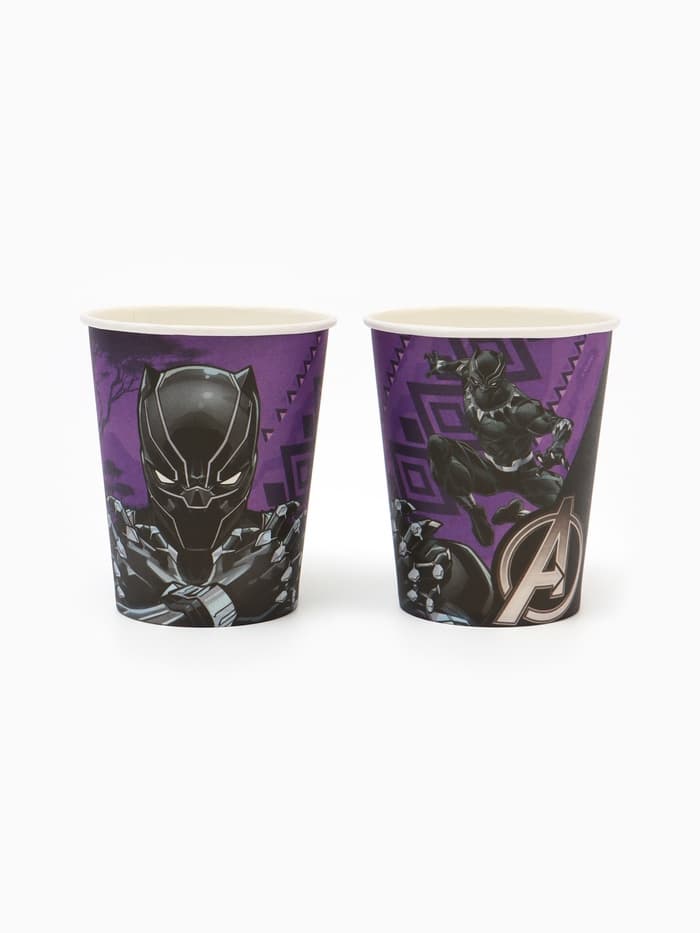 Стакан бумажный одноразовый «С Днем Рождения!», 250 мл, 10 штук, Мстители