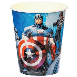 Стакан бумажный одноразовый «С Днем Рождения!», 250 мл, 10 штук, Мстители