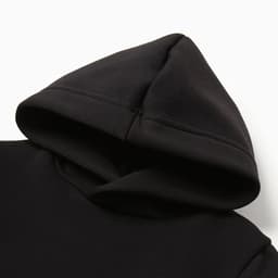 Худи детское с карманом, чёрное, рост 92 см