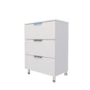 Комод для ванной «Модерн 700», на ножках, 3 ящика, 300×700×800 мм, цвет белый