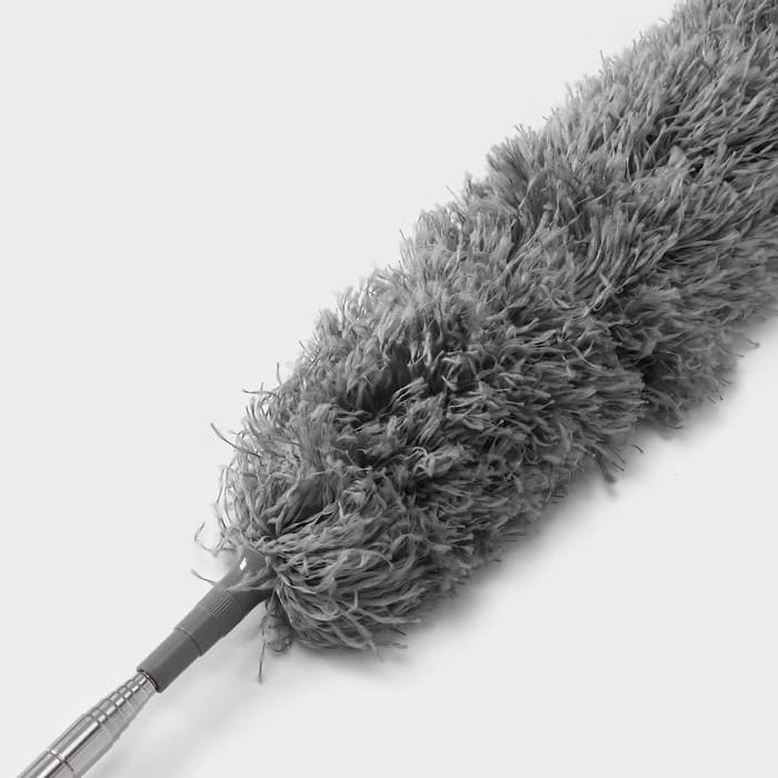 Щётка для удаления пыли телескопическая Raccoon, 84-280 см, 240 г, микрофибра