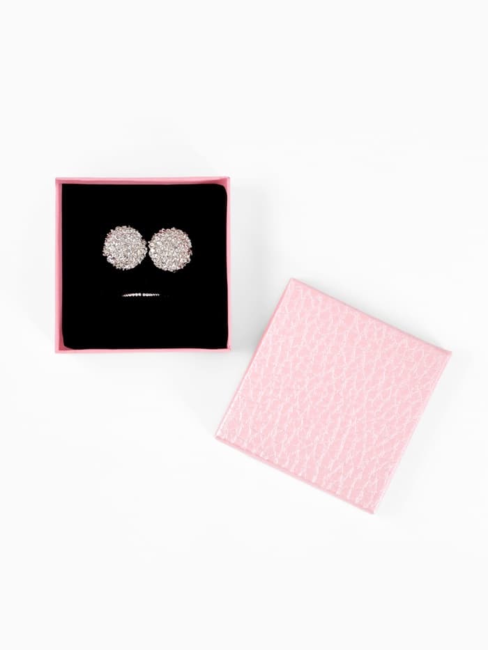 Коробочка подарочная под набор «Животный принт», маленькая, 9×9×2 см, розовая