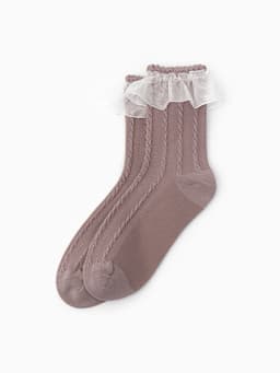 Гольфы для девочки KAFTAN, цвет кофейный, размер 14-16 (3-5 лет)