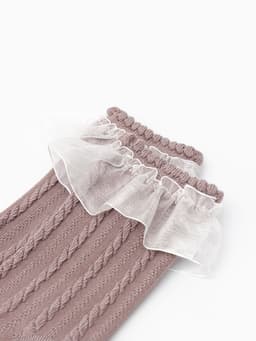 Гольфы для девочки KAFTAN, цвет кофейный, размер 14-16 (3-5 лет)