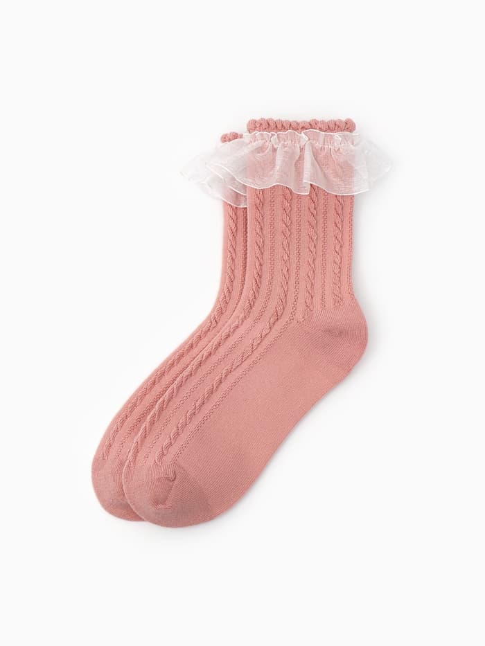 Гольфы для девочки KAFTAN, розовые, размер 18-20 (9-12 лет)