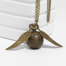 Часы карманные «Снитч», кварцевые, диаметр циферблата 2.7 см, бронзовые