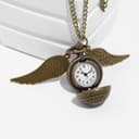 Часы карманные «Снитч», кварцевые, диаметр циферблата 2.7 см, бронзовые