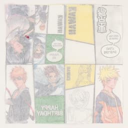 Салфетки бумажные 25×25 см «Комиксы», набор 20 шт.