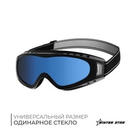 Очки горнолыжные Winter Star, чёрные
