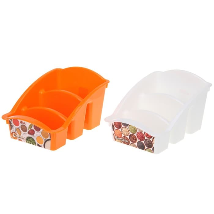 Органайзер для специй phibo «Порядок», 22×15×12 см, пластик, МИКС