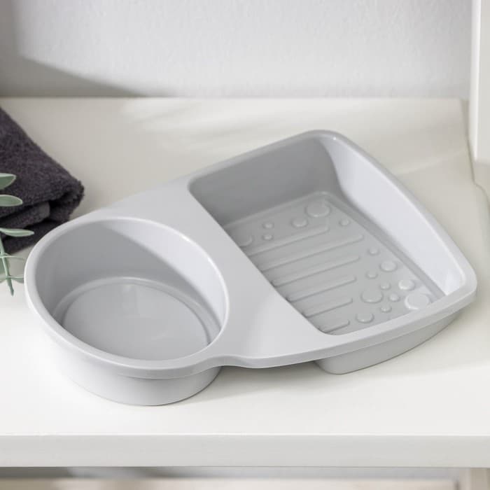 Подставка для губки и дозатора, пластик, МИКС